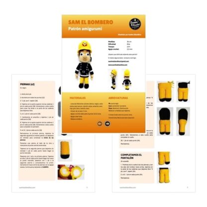 Fireman Sam Amigurumi Pattern - Image 6