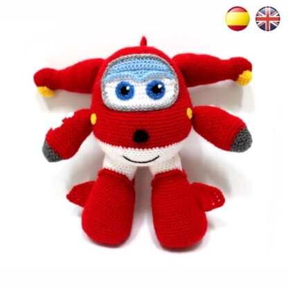 Jett (Super Wings) Amigurumi Pattern
