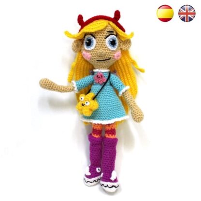 Star Butterfly Amigurumi Pattern