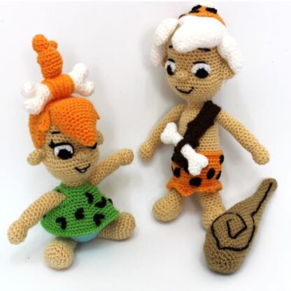 Pebbles Flintstone and Bamm-Bamm Rubble Amigurumi Patterns - Image 4