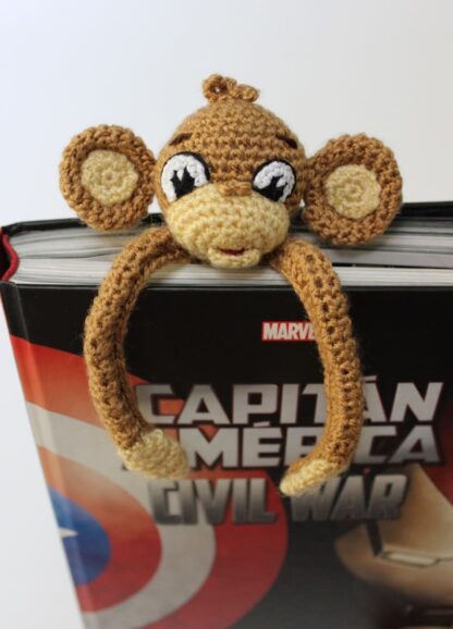 Little Monkey Bookmark Amigurumi Pattern - Image 2