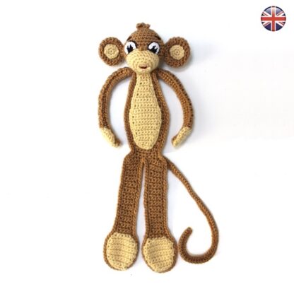 Little Monkey Bookmark Amigurumi Pattern