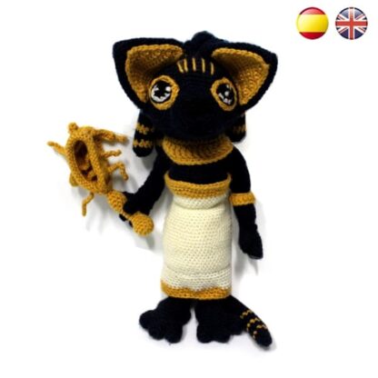 Bastet (Egyptian Goddess) Amigurumi Pattern