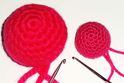 How to change the size of your Amigurumis