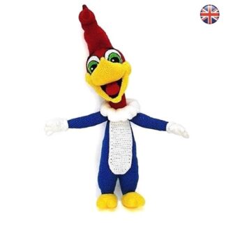 Woody Woodpecker amigurumi pattern