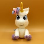 Baby Unicorn Free Amigurumi Pattern & Video Tutorial