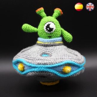 UFO Alien Amigurumi Pattern