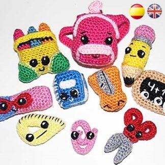 Mini Amigurumis Back to School (10 patterns)