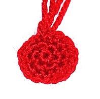 Apple amigurumi pattern