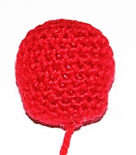 Apple amigurumi pattern