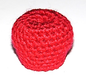 Apple amigurumi pattern