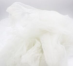 Tulle. Alternative stuffing for amigurumis.