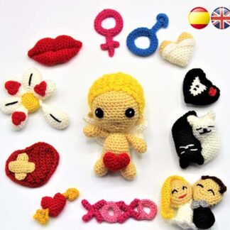 Mini Amigurumis and Love: 12 patterns to crochet mini amigurumis