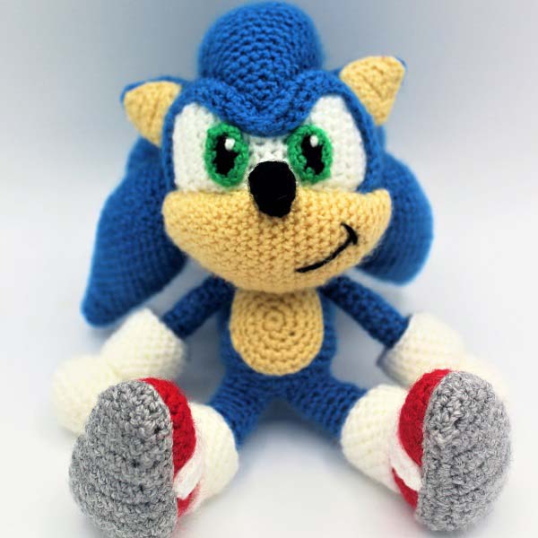 Sonic The Hedgehog Amigurumi Pattern