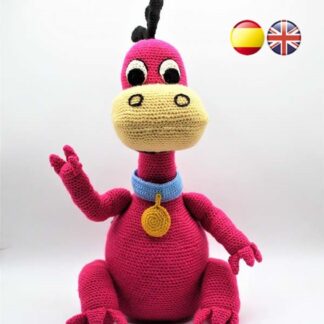 Dino Amigurumi Pattern (The Flintstones)