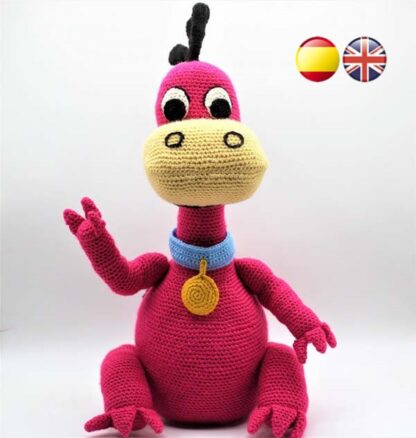 Dino Amigurumi Pattern (The Flintstones)