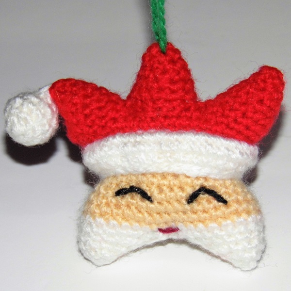 Santa Claus Star Amigurumi Pattern