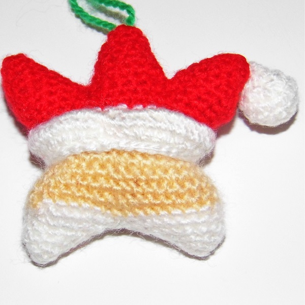 Santa Claus Star Amigurumi Pattern