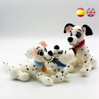 Dalmatians Family amigurumi patterns