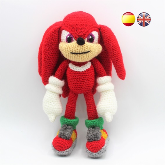 Knuckles Amigurumi Pattern Sonic The