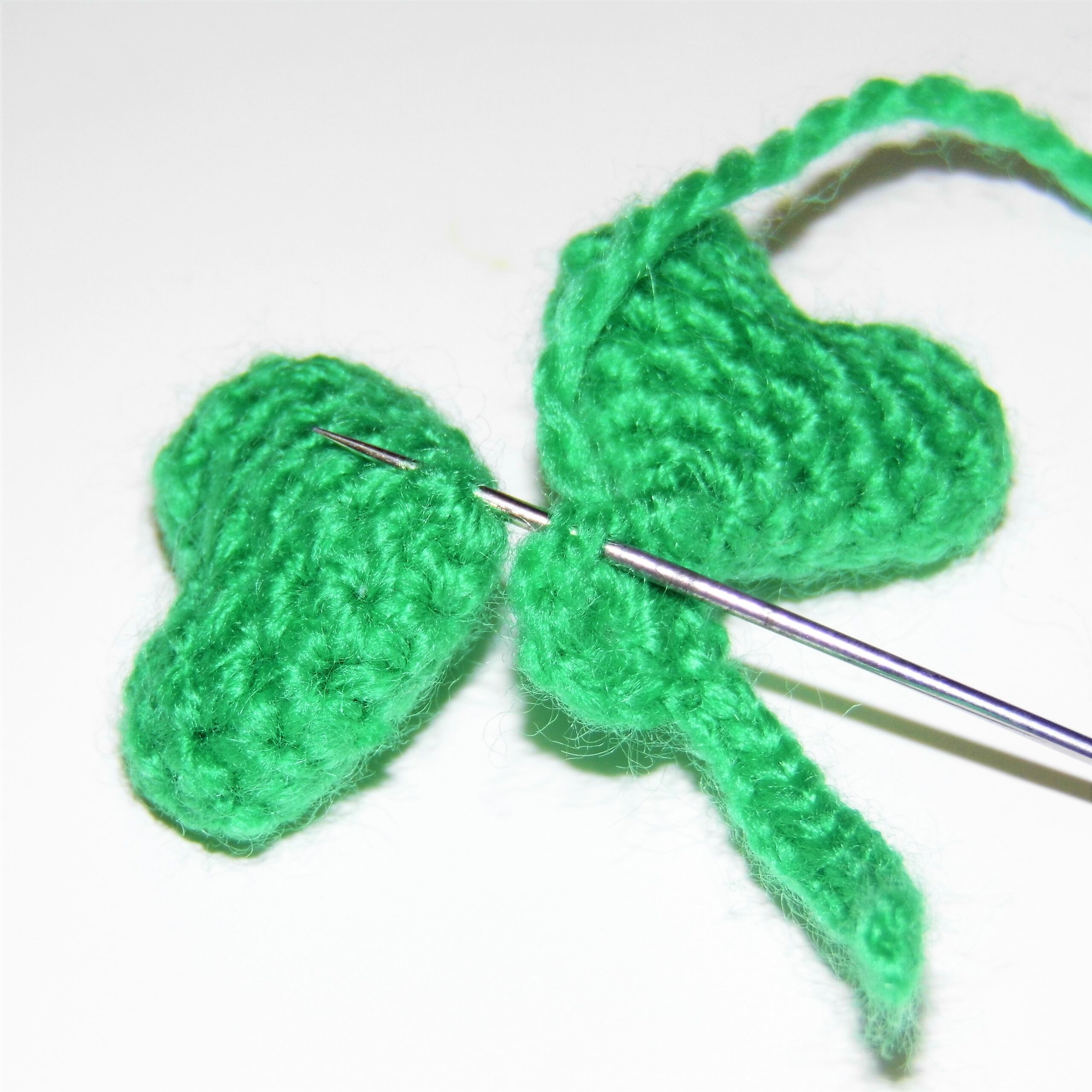 Shamrock Keychain Amigurumi Pattern