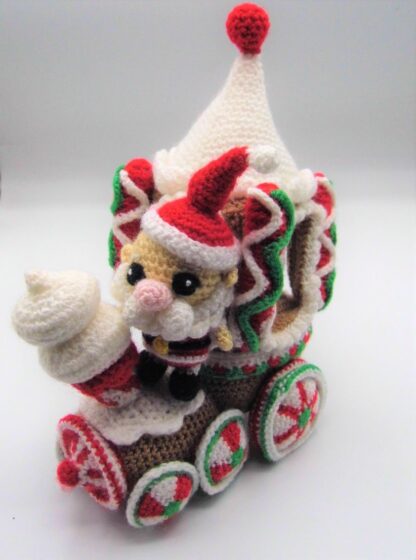 Gingerbread Train and House amigurumi patterns - Image 24