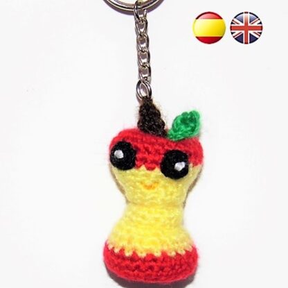 Eaten Apple amigurumi pattern