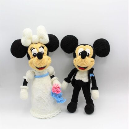 Mickey groom and Minnie bride Amigurumi Patterns - Image 11