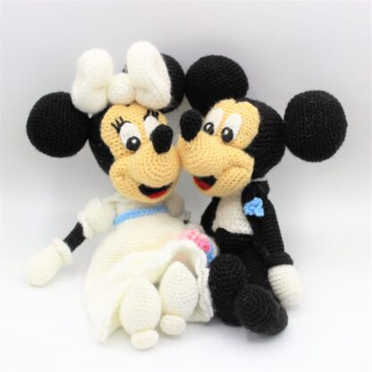 Mickey groom and Minnie bride Amigurumi Patterns - Image 8