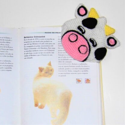 Little Cow Bookmark Amigurumi Pattern