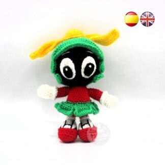 Baby Marvin The Martian Amigurumi Pattern