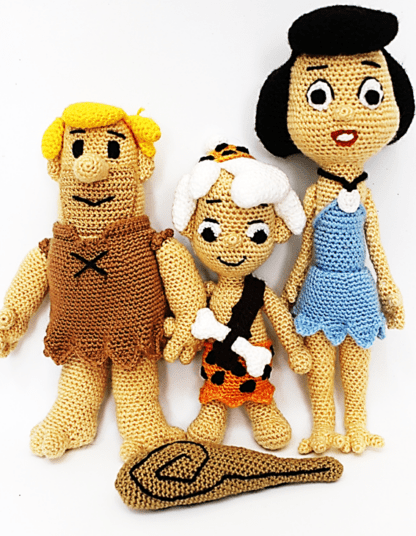 Pebbles Flintstone and Bamm-Bamm Rubble Amigurumi Patterns - Image 6