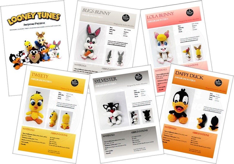 Baby Looney Tunes Amigurumi Patterns