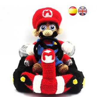 Mario Kart and Super Mario Bros amigurumi patterns