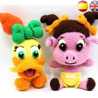 Baby Melissa and Petunia amigurumi patterns