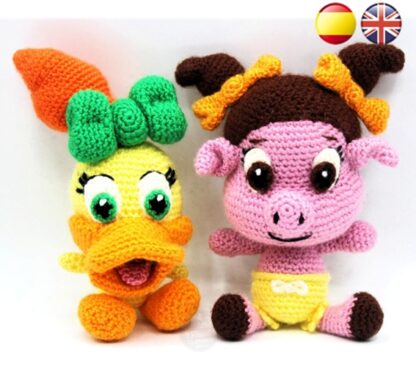 Baby Melissa and Petunia amigurumi patterns