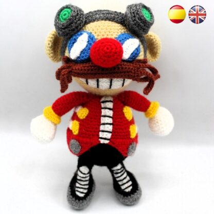 Dr. Eggman amigurumi pattern
