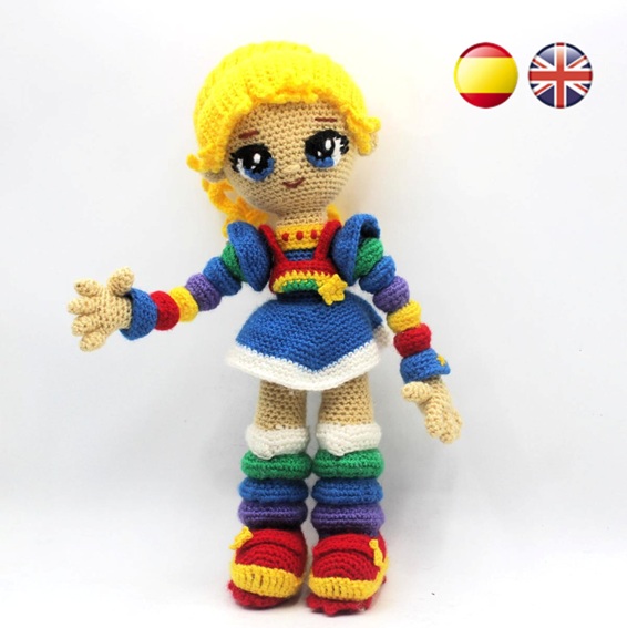 Rainbow Brite amigurumi pattern